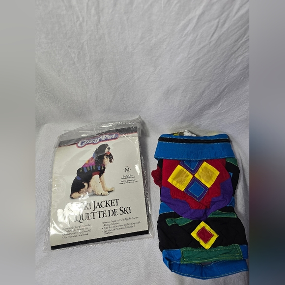 VINTAGE dog ski jacket size Medium- NWT - Picture 3 of 3